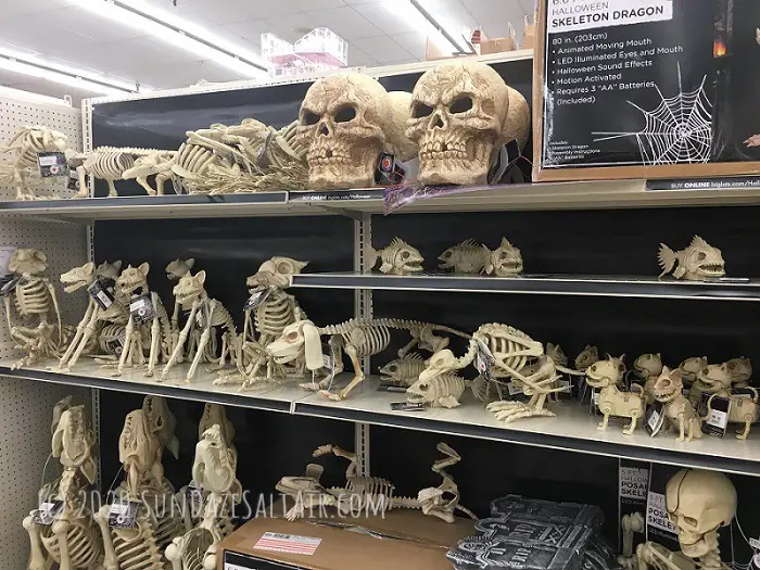 Macabre Skeleton Halloween Home Decorations On Sale