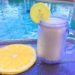 Frosted, Whipped Lemonade Like Chick-Fil-A But Better_ A Lemonade Creamsicle Made Naturally Sits By An Equally Refreshing Swimming Pool