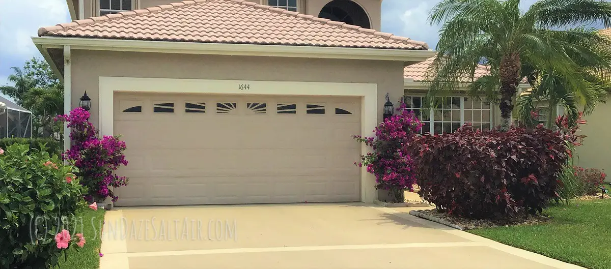 How To Prune A Bougainvillea For Maximum Blooming Potential_Prune potted container bougainvillea to shape & keep it from obstructing a garage & walkway